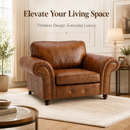 Brown Armchair