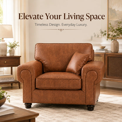 Brown Armchair