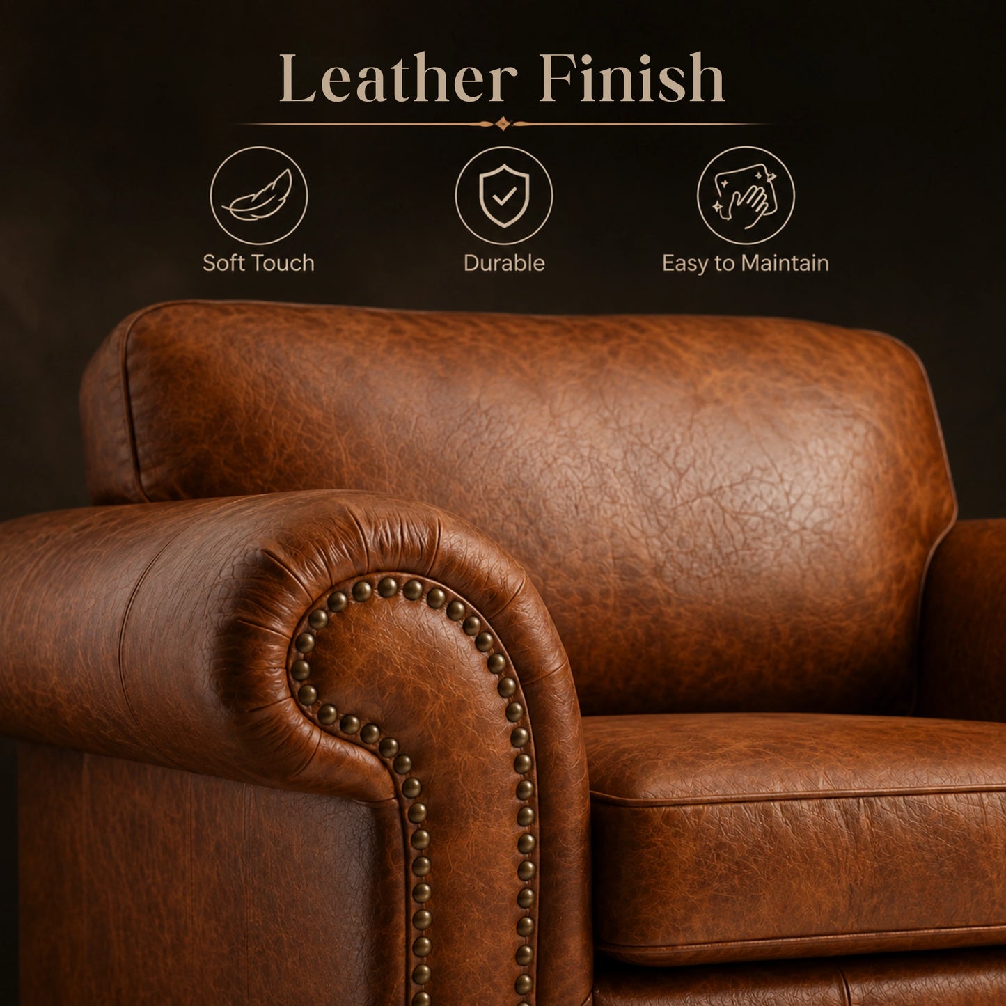 Brown Armchair
