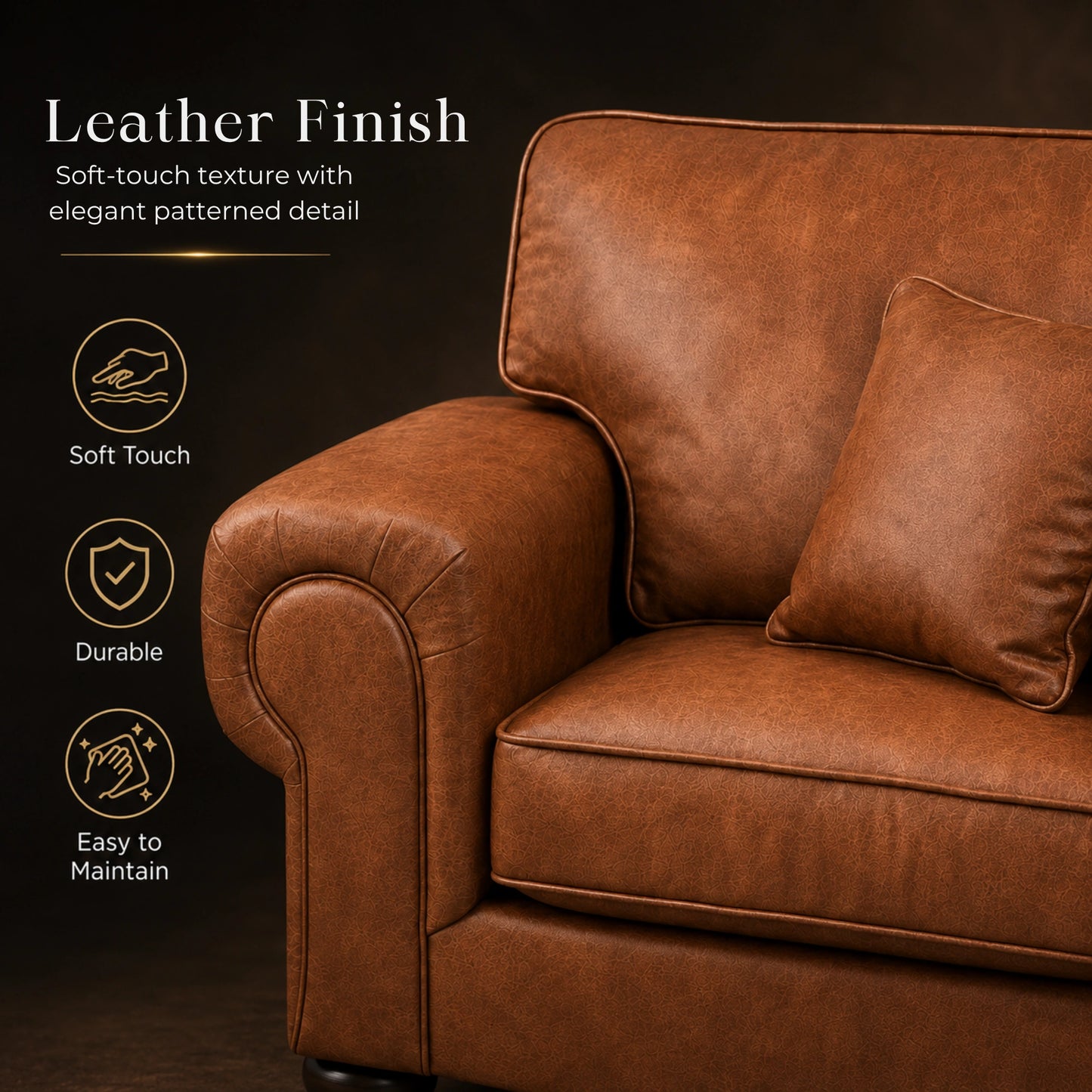 Brown Armchair