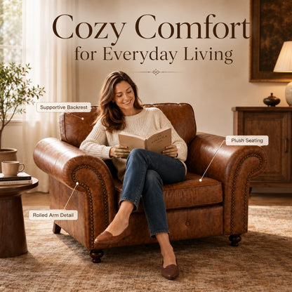 Brown Armchair