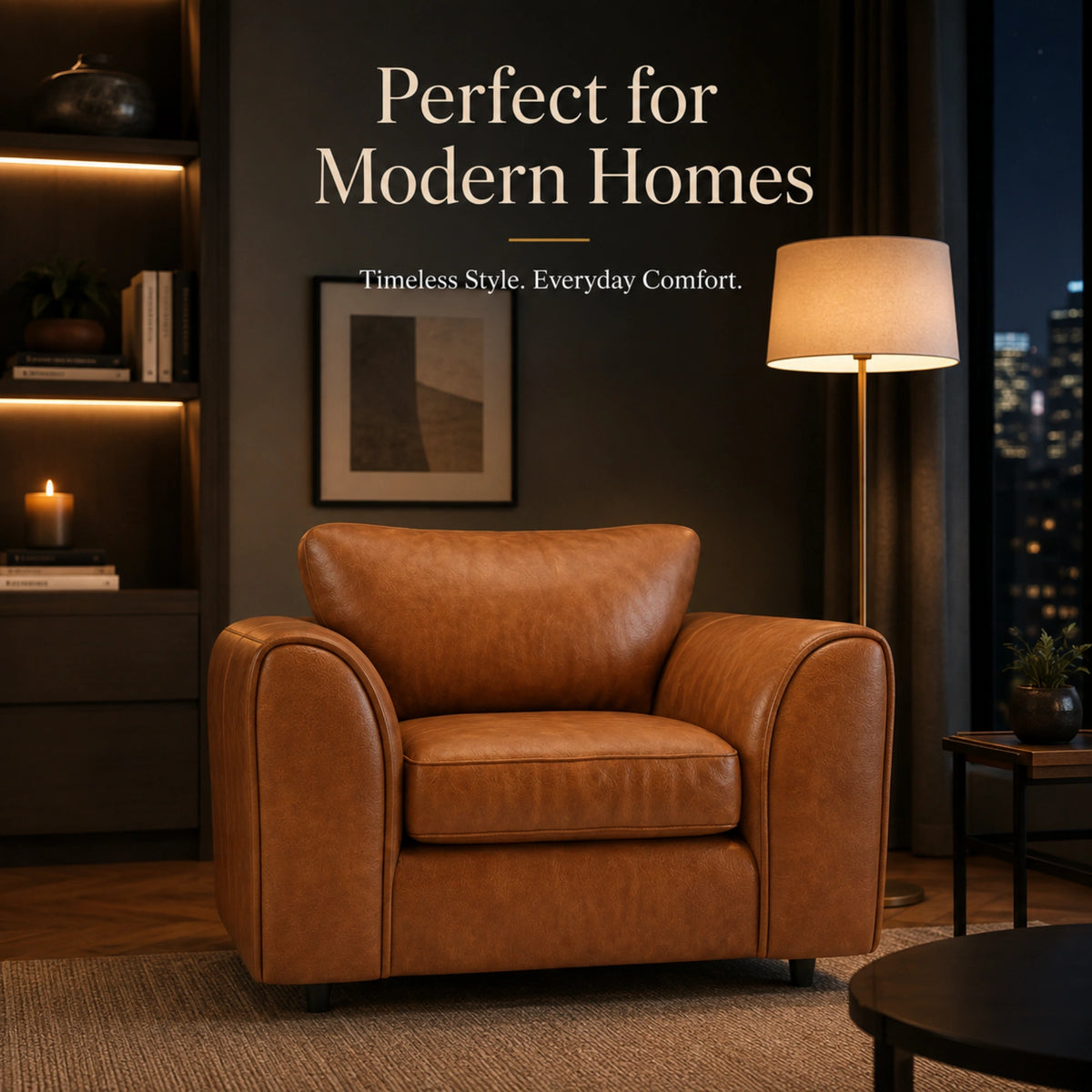 Brown Armchair