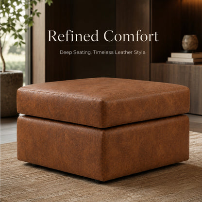 Brown Footstool