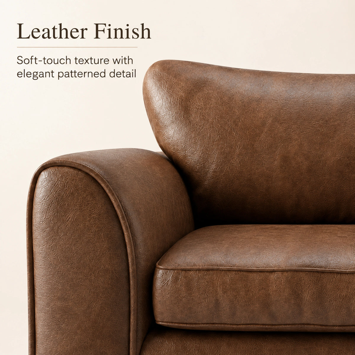 Chocolate Brown 2 Seater