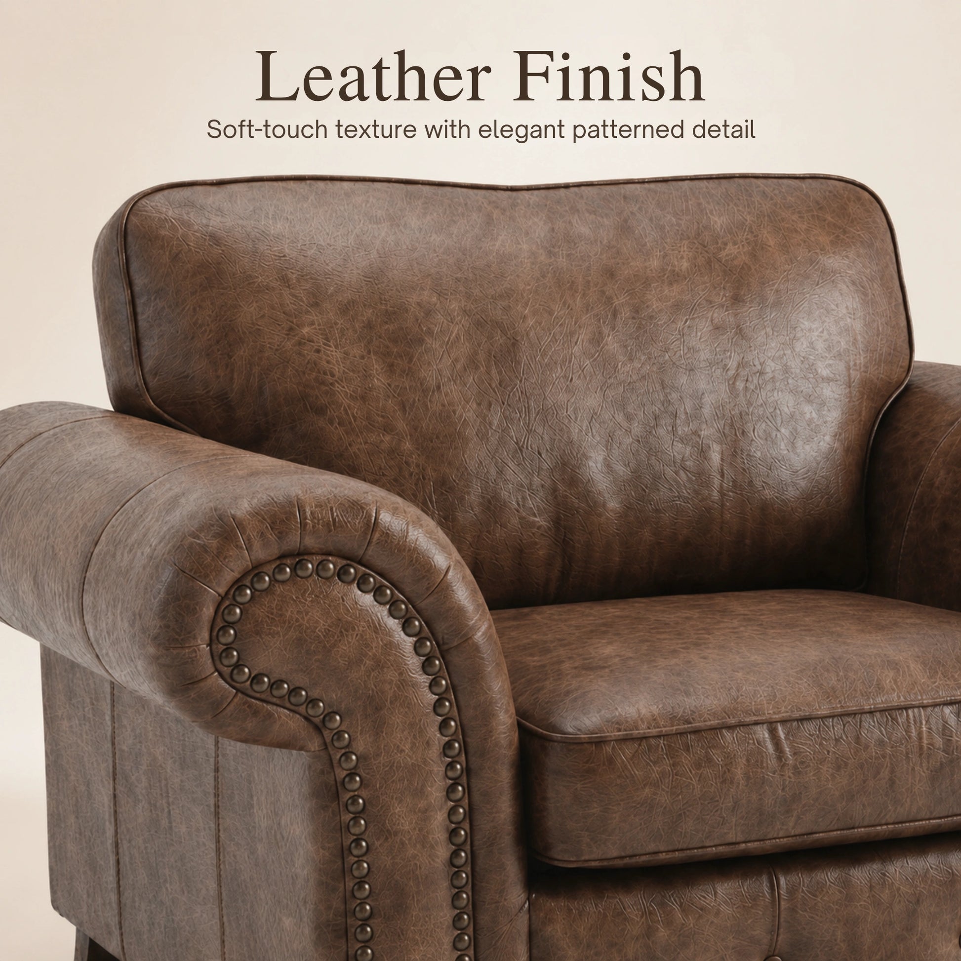 Chocolate Brown Armchair