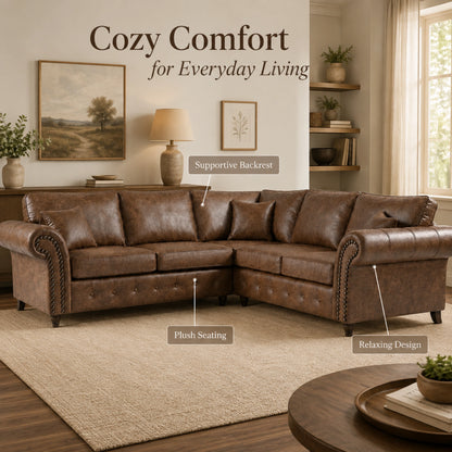 Chocolate Brown Corner