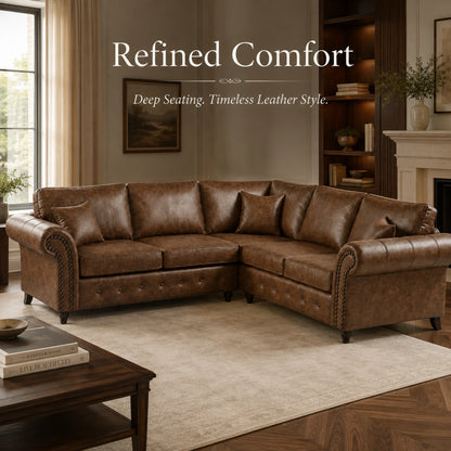 Chocolate Brown Corner
