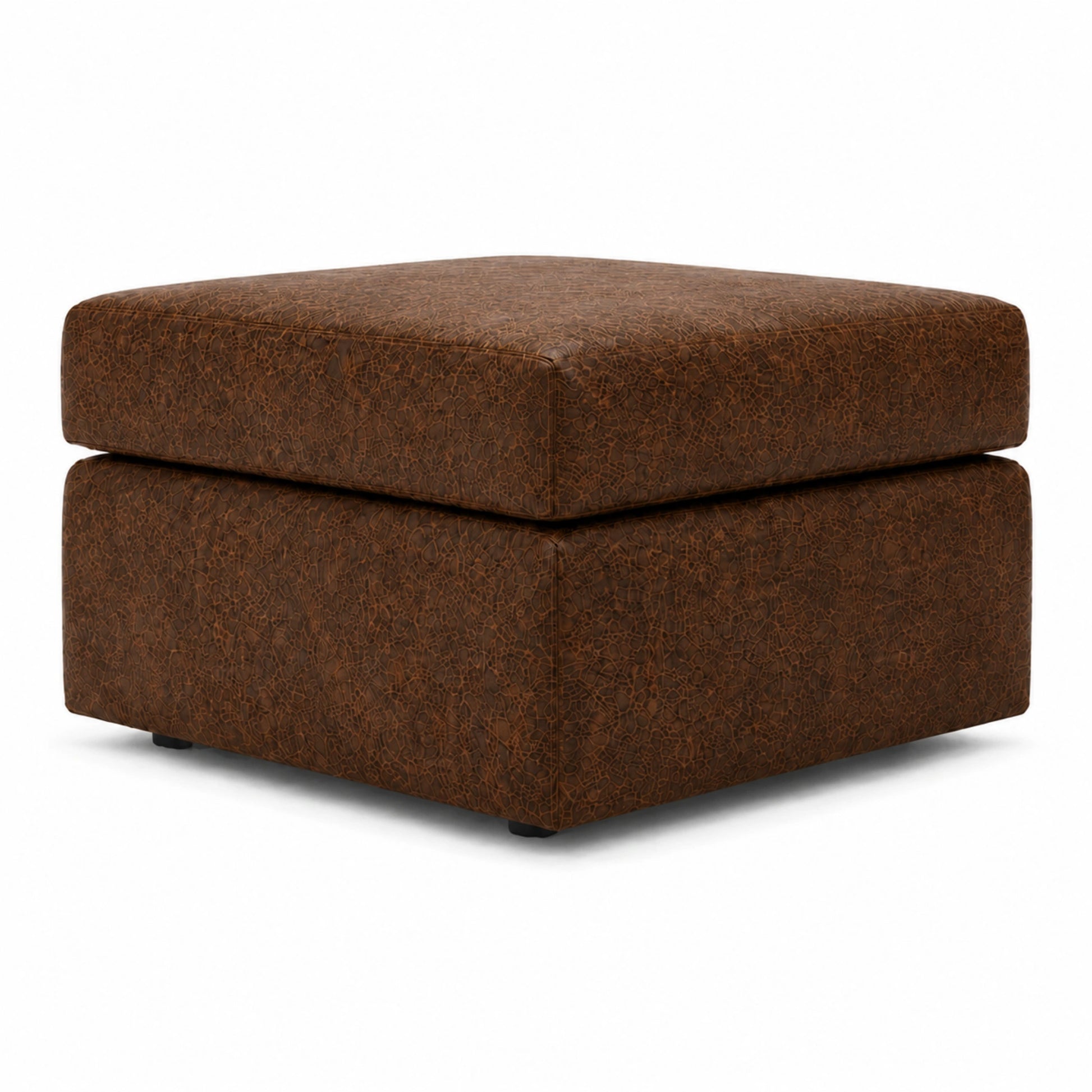 Chocolate Brown Footstool