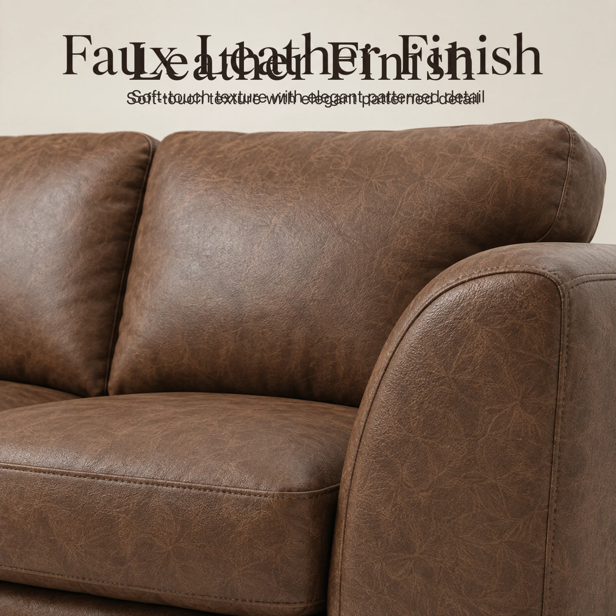 Chocolate Brown | 4 Seater | Left Hand Facing