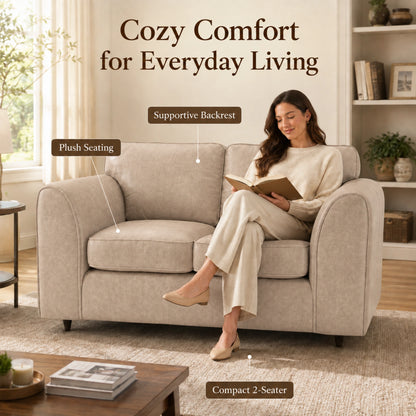 Cream 2 Seater