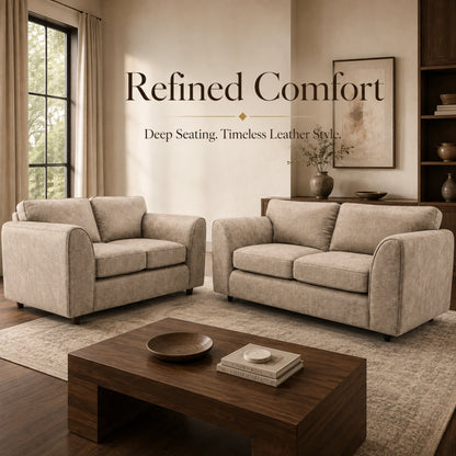 Cream 3+2 Seater