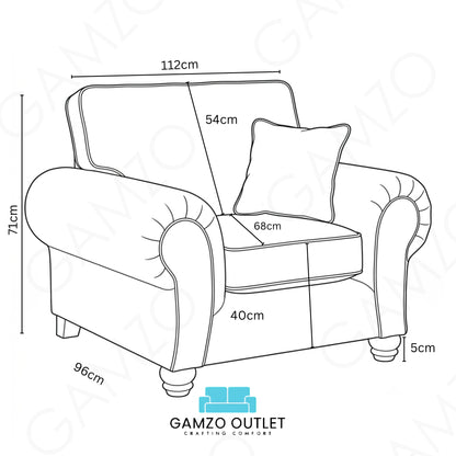 Cream Armchair