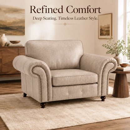 Cream Armchair