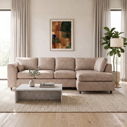 Cream | 5 Seater | Right Hand Facing