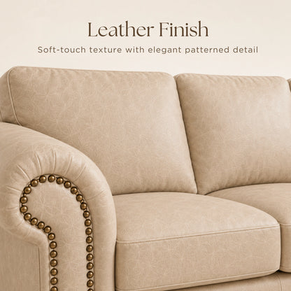 Cream 5 Seater Right  hand facing
