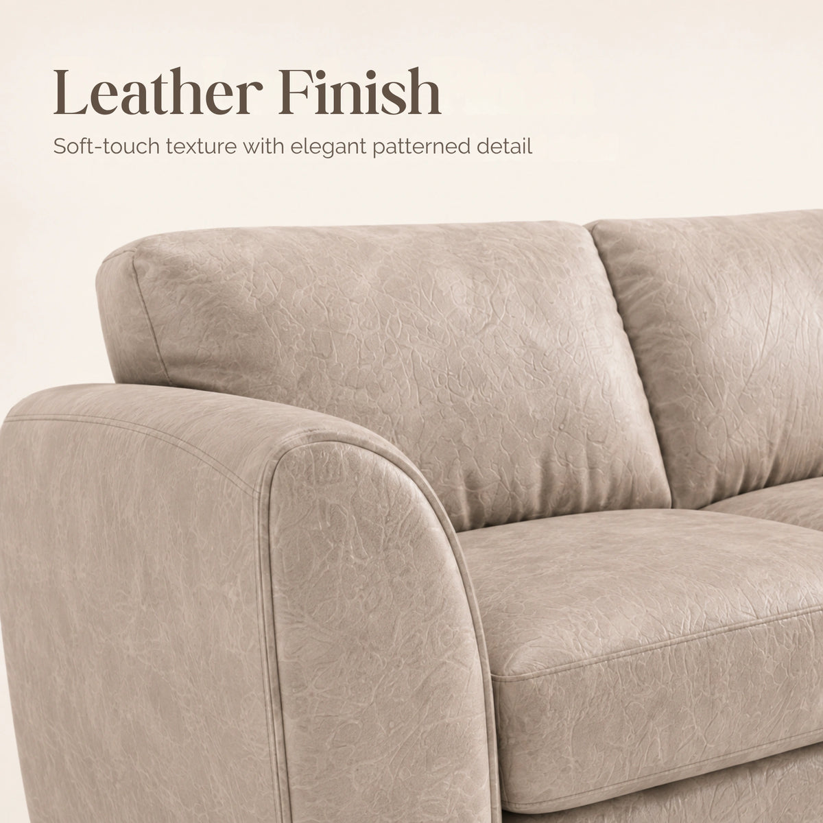 Cream | 5 Seater | Right Hand Facing