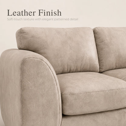 Cream | 4 Seater | Left Hand Facing
