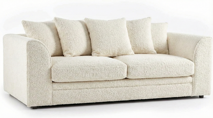 Boucle Fabric Sofa Set - Gamzo Outlet