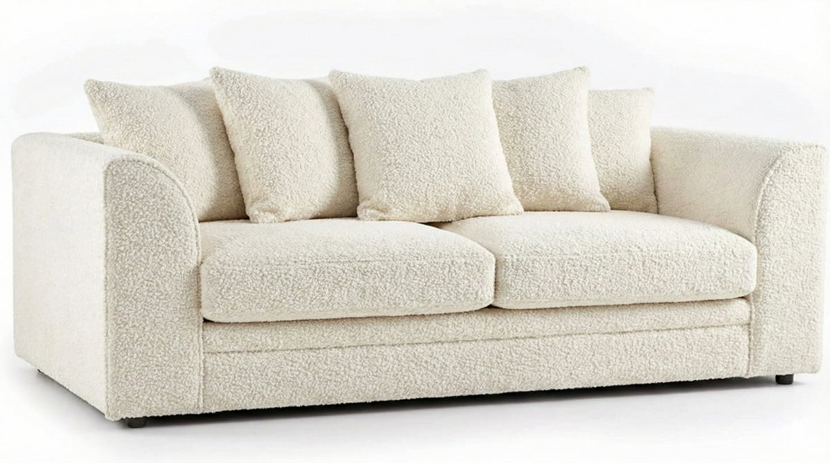 2 Seater Scatter back ivory