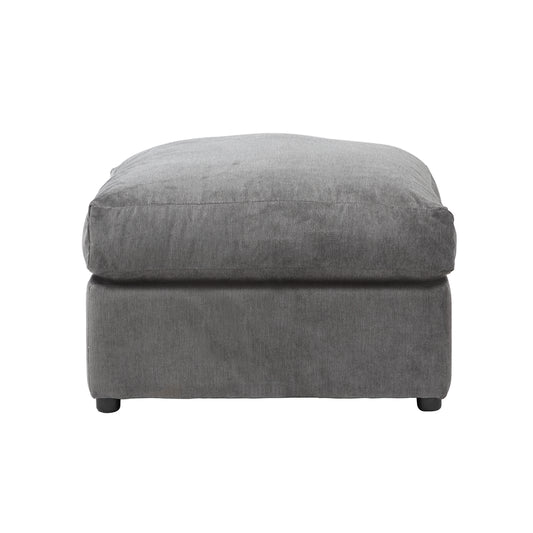 Plush Fabric Footstool