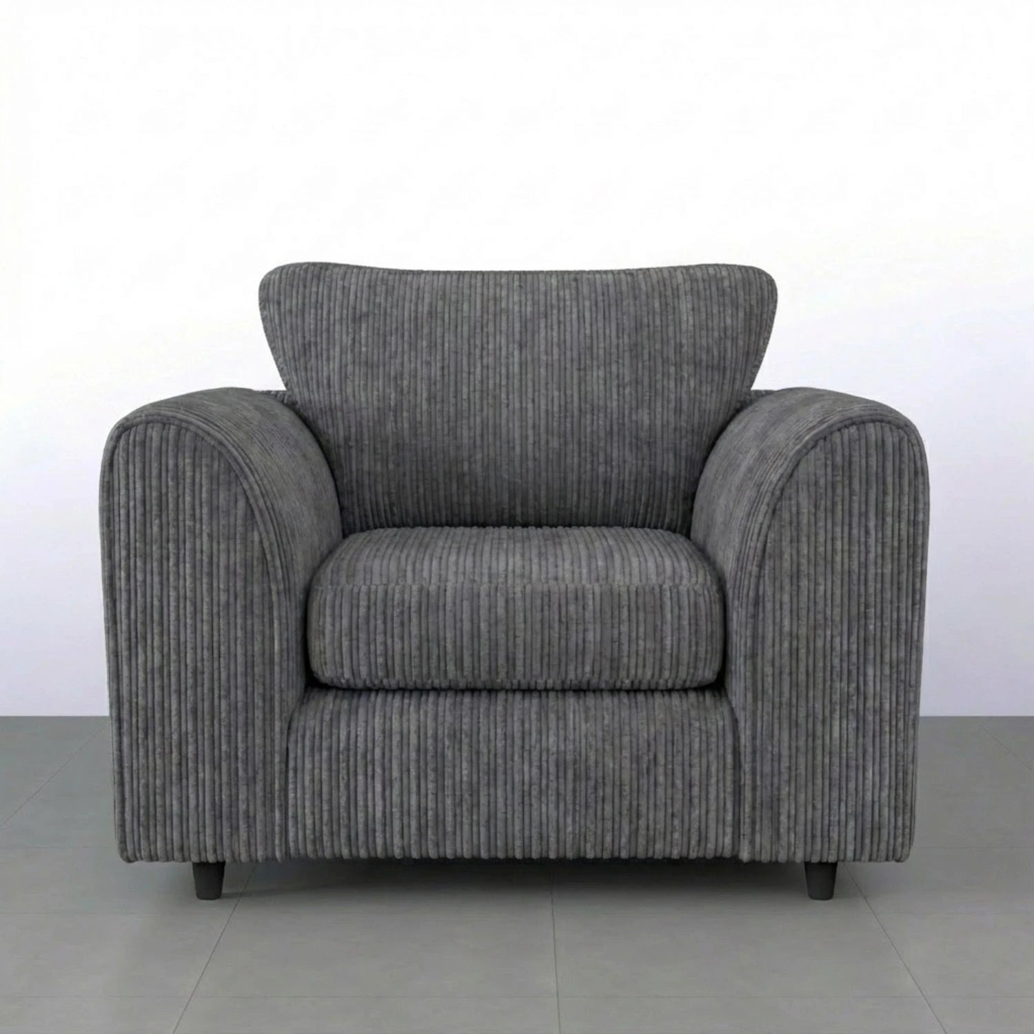 Armchair charcoal grey