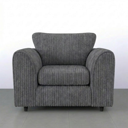 Armchair charcoal grey