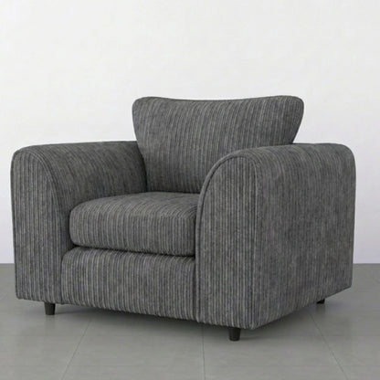 Armchair charcoal grey