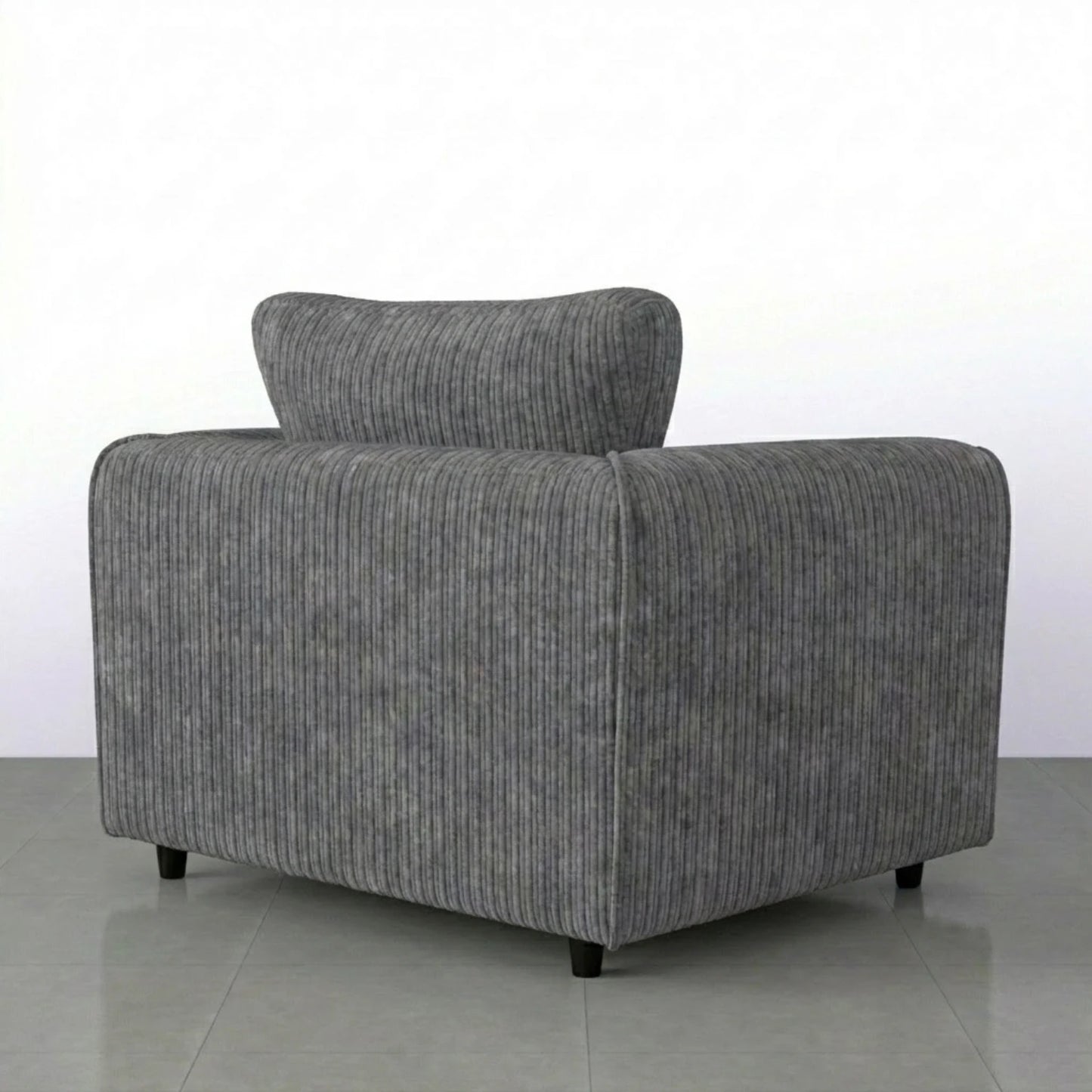 Armchair charcoal grey