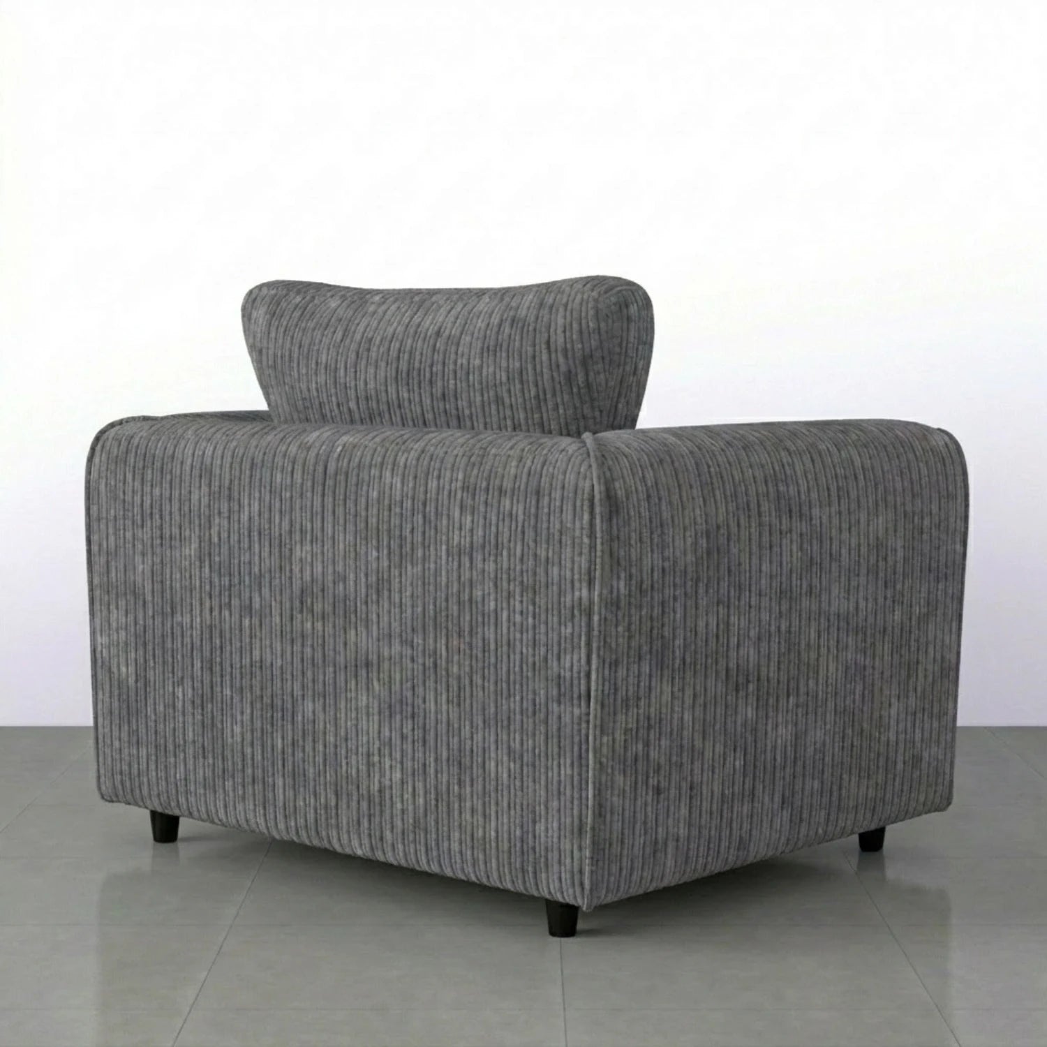 Armchair charcoal grey