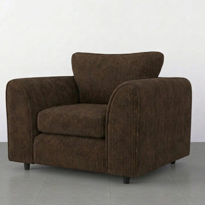 Armchair chocolate brown