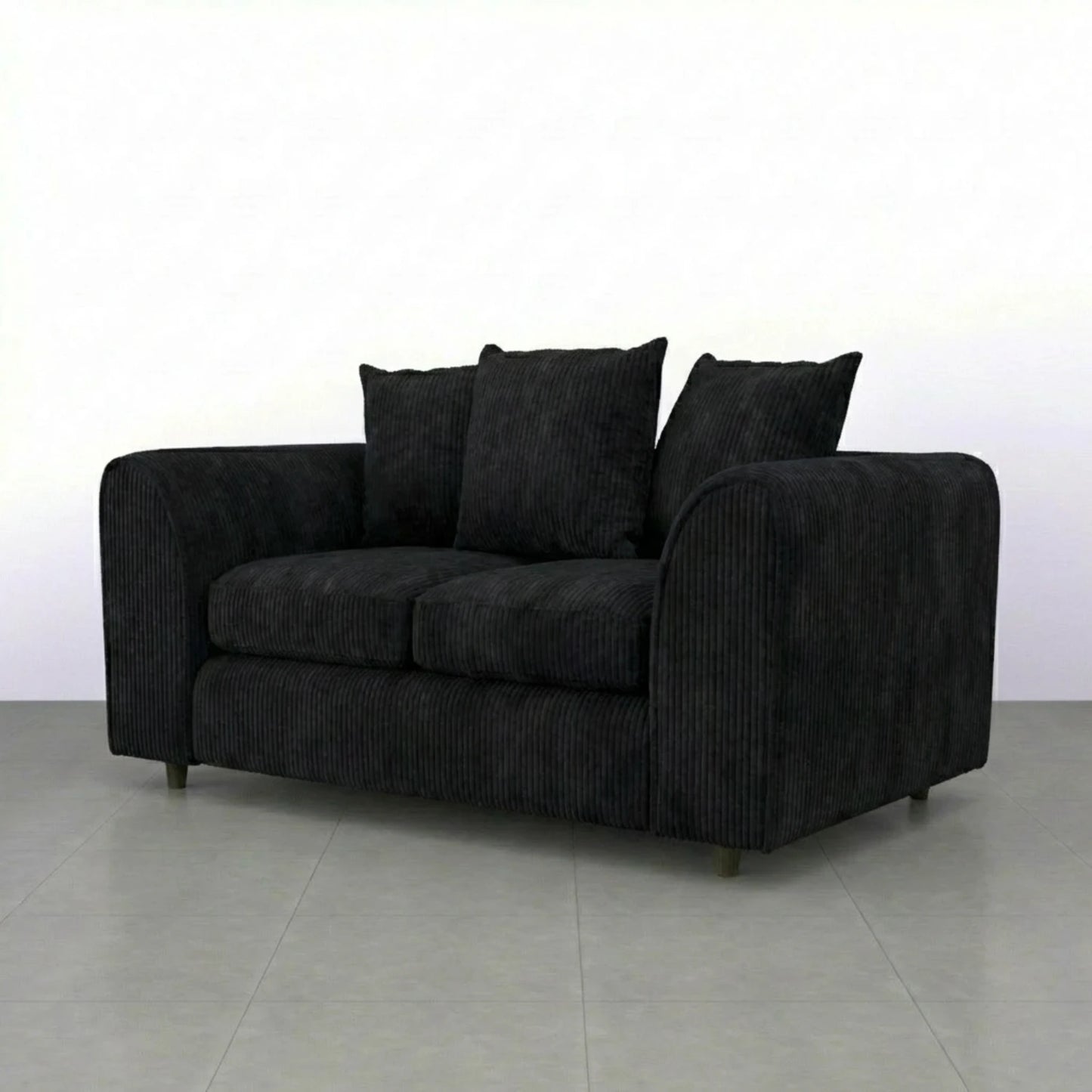 2 seater Black