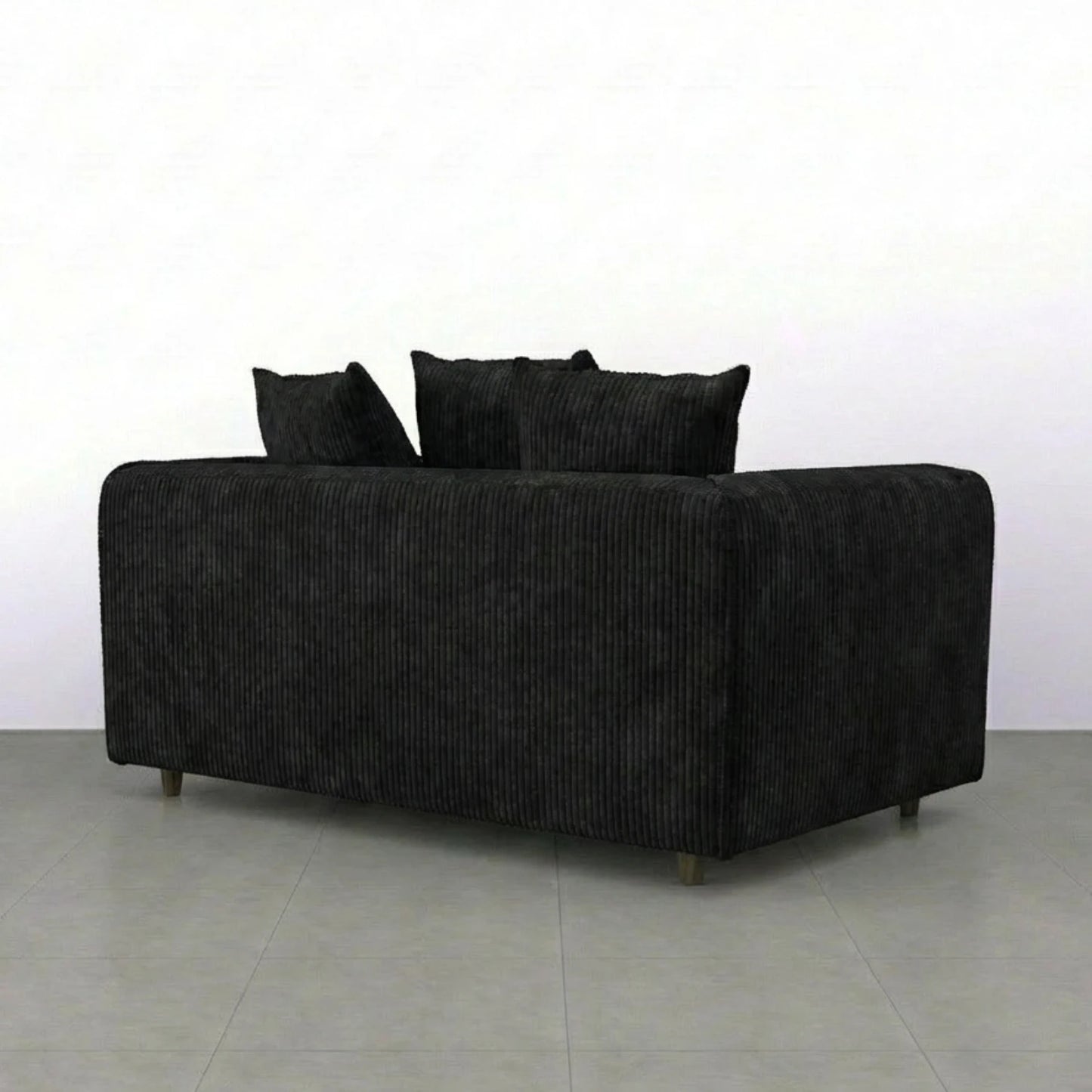 2 seater Black