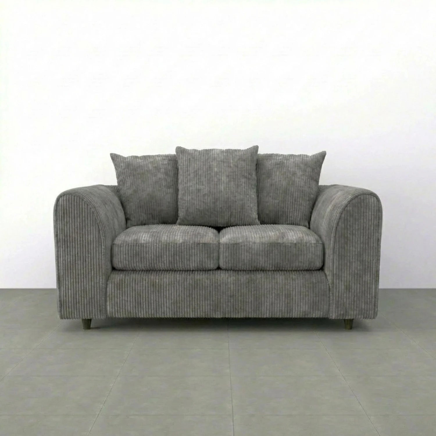 2 seater charcoal grey