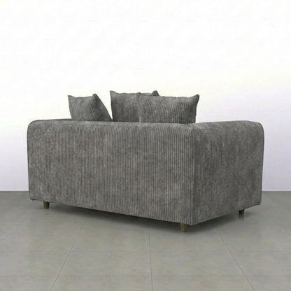 2 seater charcoal grey