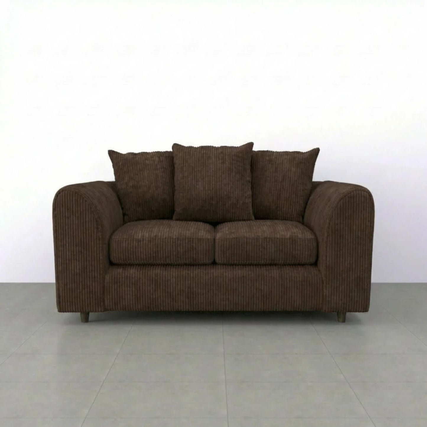 2 seater Chocolate Brown