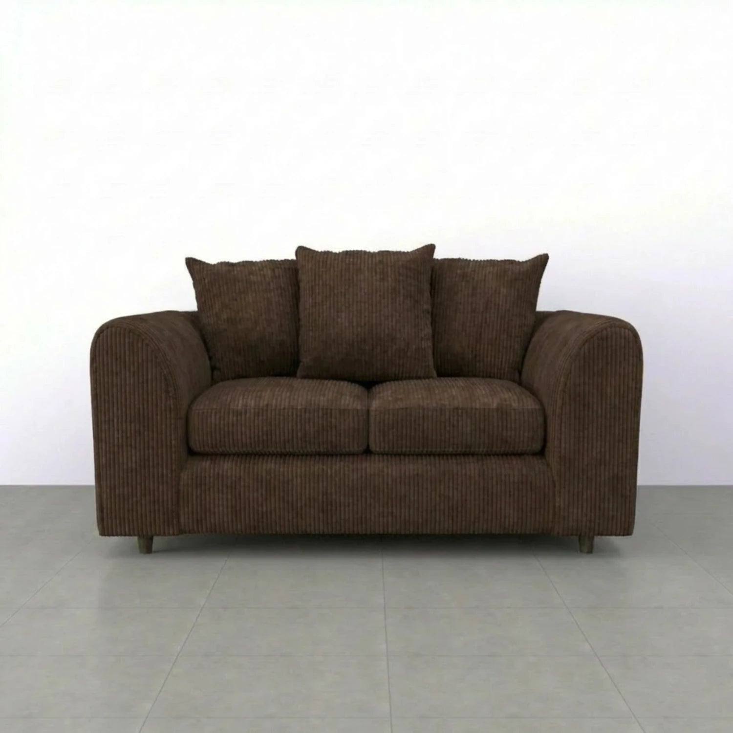 2 seater Chocolate Brown