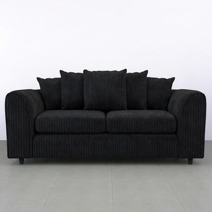 3 seater Black