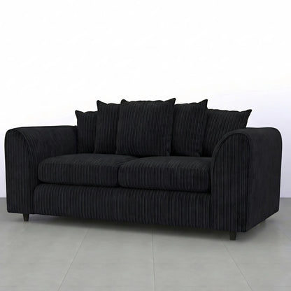 3 seater Black
