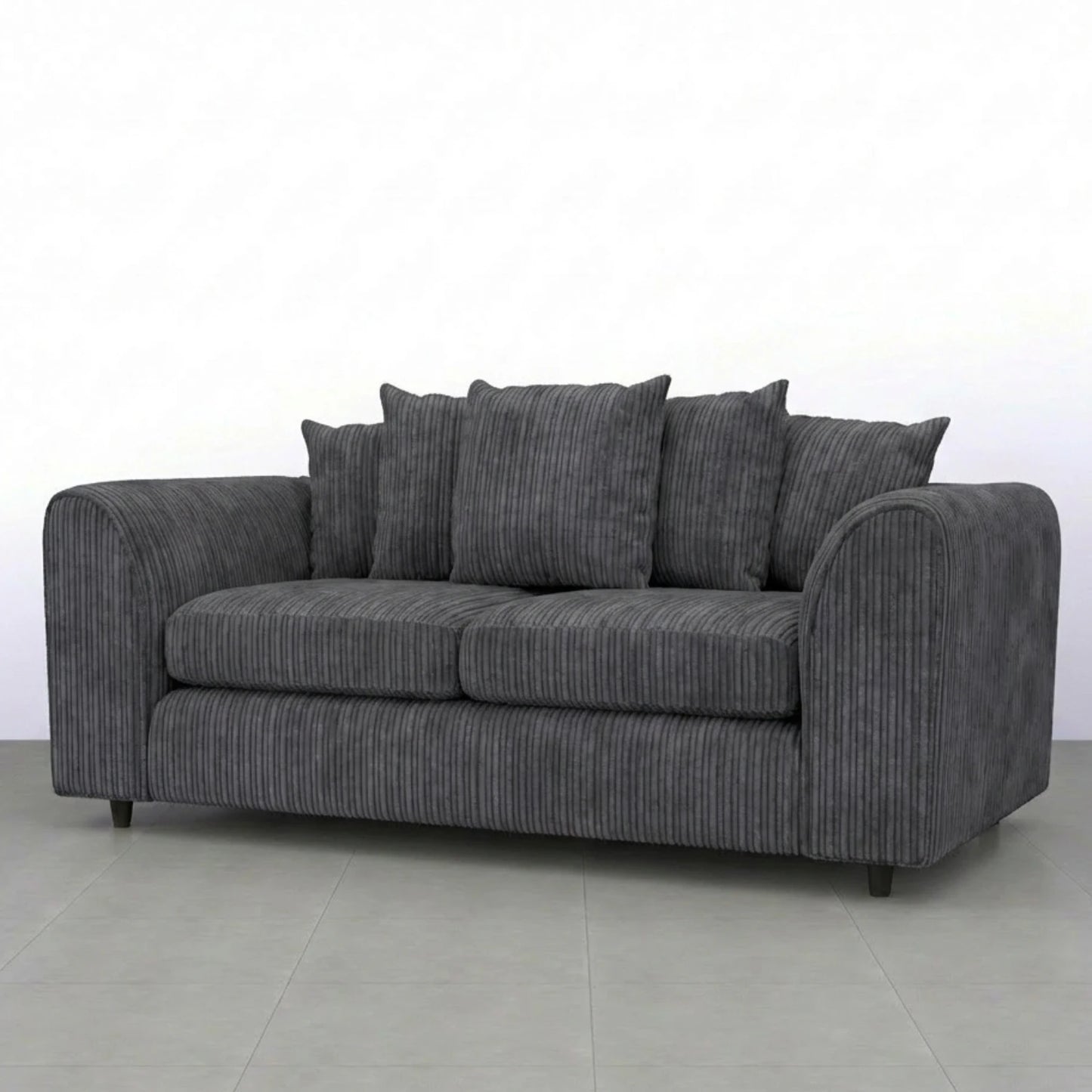 3 seater Charcoal Grey