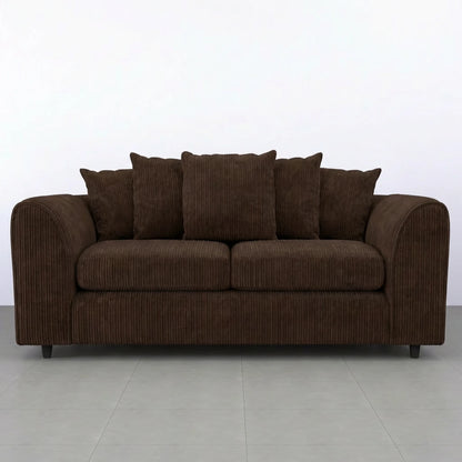 3 seater chocolate Brown