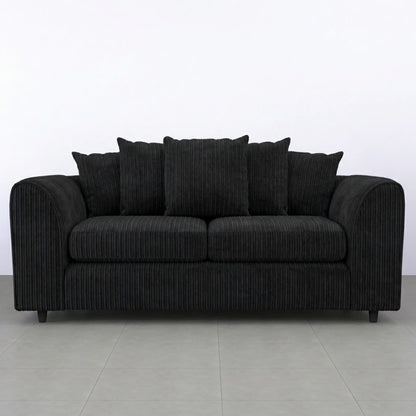 3 + 2 seater Black