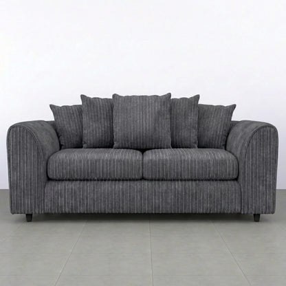 3 + 2 seater charcoal grey