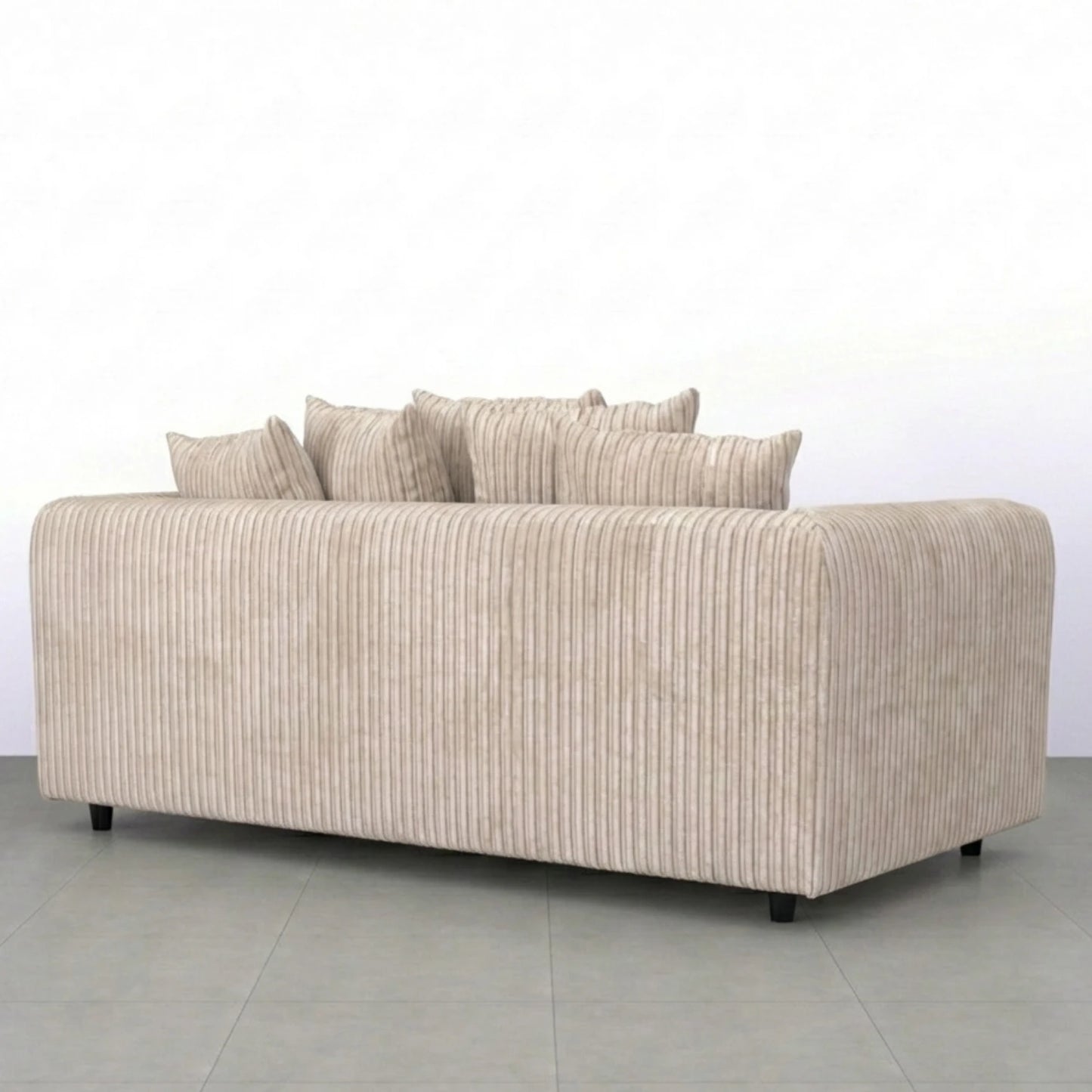 3 + 2 seater cream