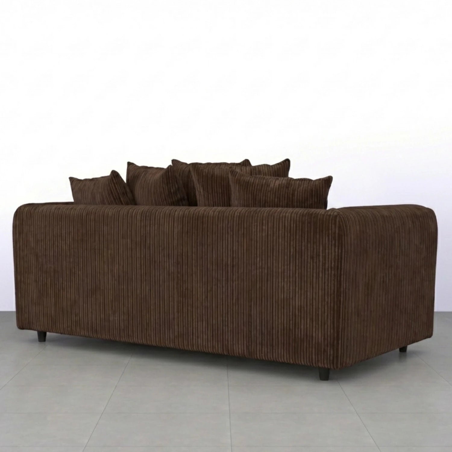 3 + 2 seater Chocolate Brown