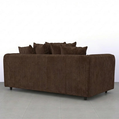 3 + 2 seater Chocolate Brown