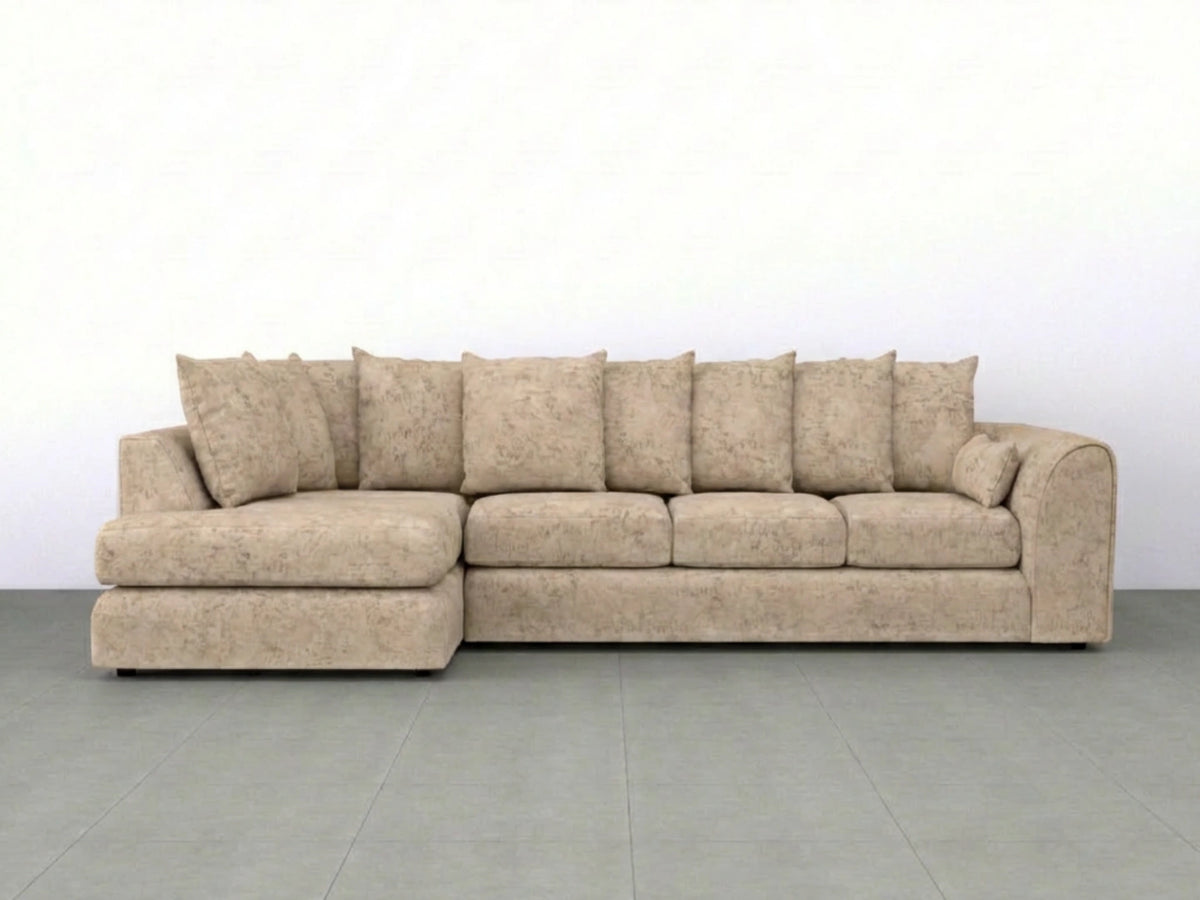 XL Left Hand Facing Beige