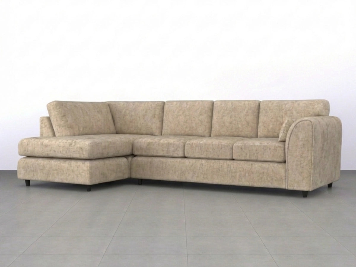 XL Left Hand Facing Beige