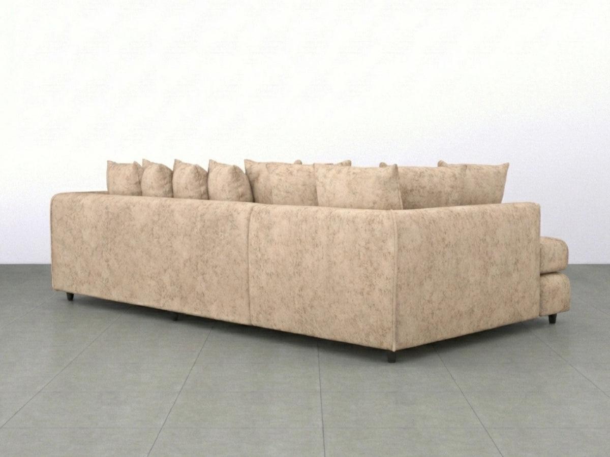 XL Left Hand Facing Beige