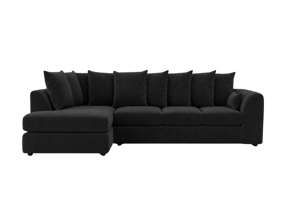 XL Left Hand Facing Black