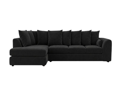 XL Left Hand Facing Black